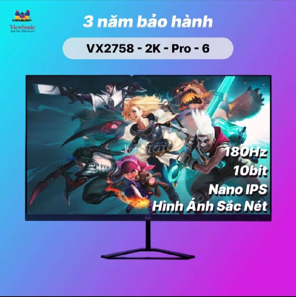 Viewsonic vx 2758 2k pro 6 new bh 36 tháng