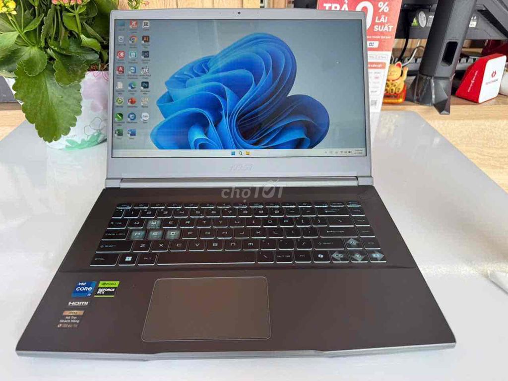 MSI Thin 15 i7-13620H 15.6 inch 16GB/512GB/RTX3050. Mua bán Laptop tại Quận Ninh Kiều Cần Thơ được đăng bởi Cầm Đồ Thànhmobile cần thơ hình 1
