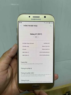 Samsung a7 2017 máy zn full chức măng