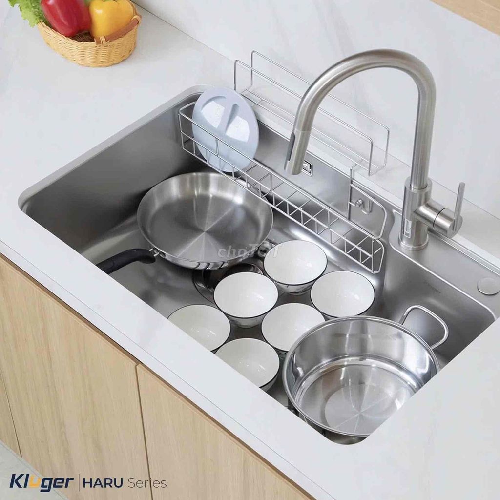 Chậu rửa chén Kluger KH8050FS Inox Bạc. Mua bán Dụng cụ nhà bếp tại Quận Thanh Khê Đà Nẵng được đăng bởi Xưởng sx nội thất nhựa ĐL và gỗ cn TST số 1 tại ĐN hình 1