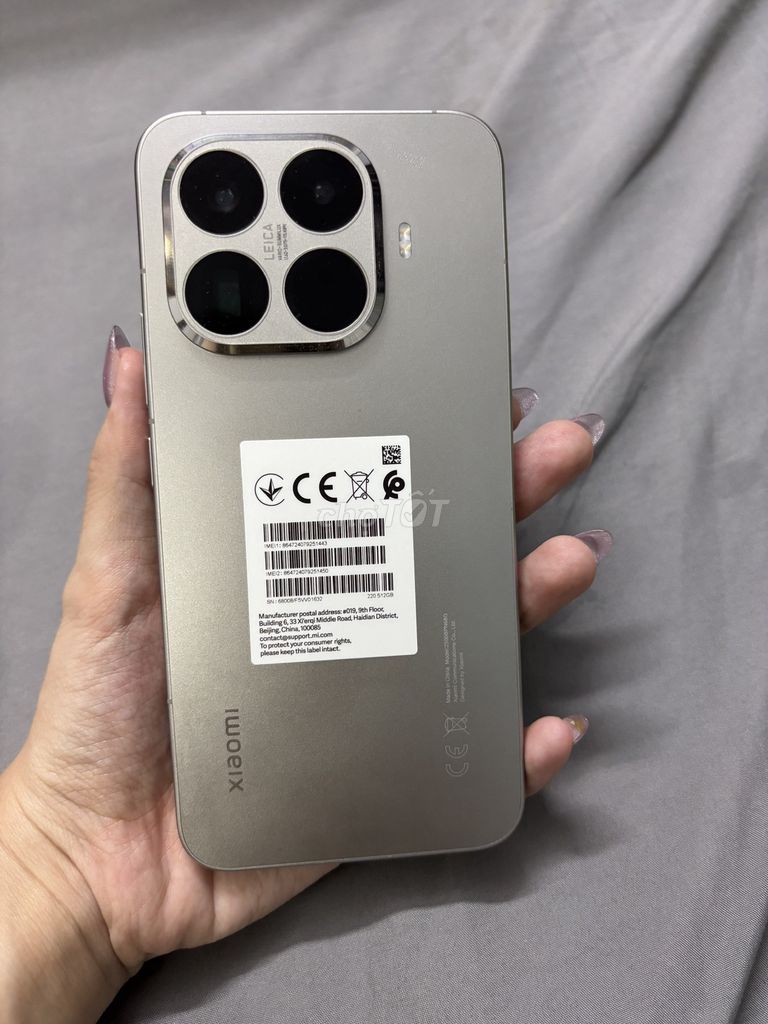Xiaomi 15T Pro 512GB Xám. Mua bán Điện thoại tại Quận 11 Tp Hồ Chí Minh được đăng bởi Vy Nguyễn hình 1