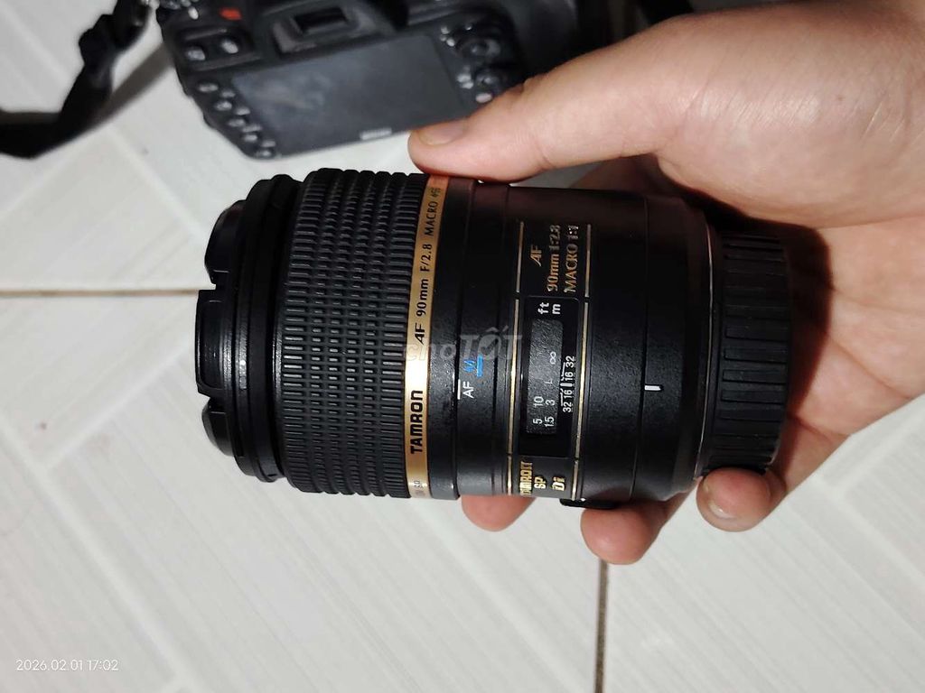 Ống kính Tamron nikon 90mm F/2.8 Macro. Mua bán Máy ảnh, Máy quay tại Quận Gò Vấp Tp Hồ Chí Minh được đăng bởi Nam Anh hình 1