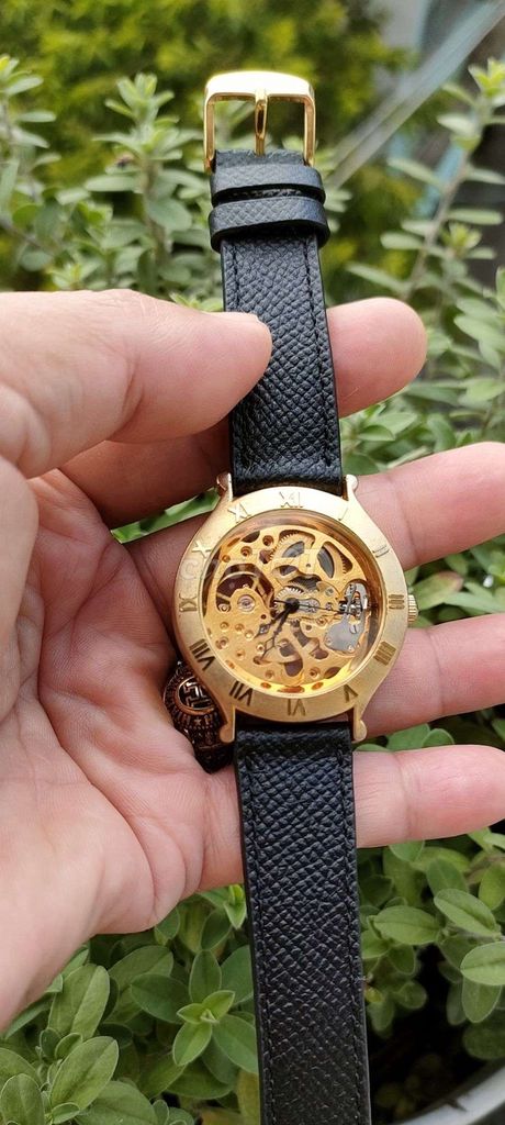 🇯🇵 Đồng hồ JAPAN skeleton cơ cót .Size 38 mm