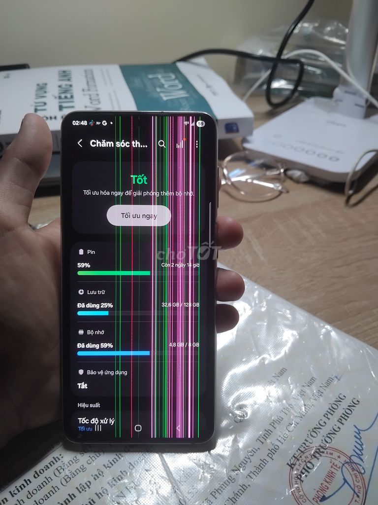 Samsung Galaxy S21 5G Trắng màn sọc. Mua bán Điện thoại tại Huyện Bình Chánh Tp Hồ Chí Minh được đăng bởi Dungz Nguyeenx hình 1