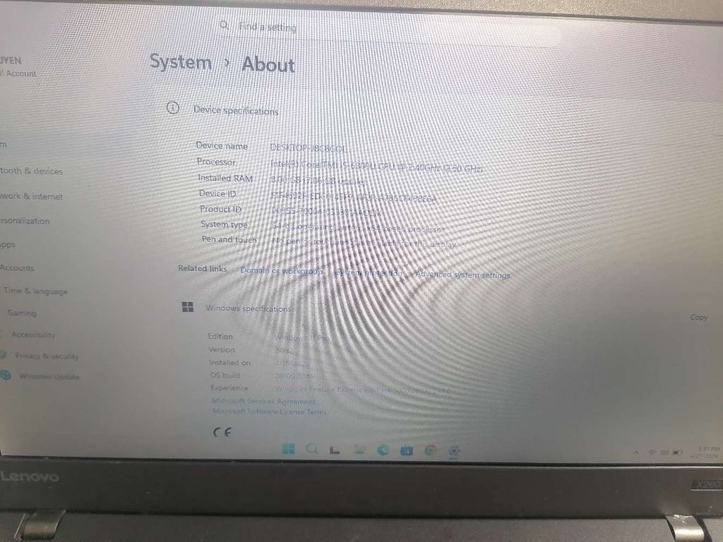 Lenovo ThinkPad X260 i5 8GB Đen. Mua bán Laptop tại undefined Bình Dương được đăng bởi Phúc hình 1