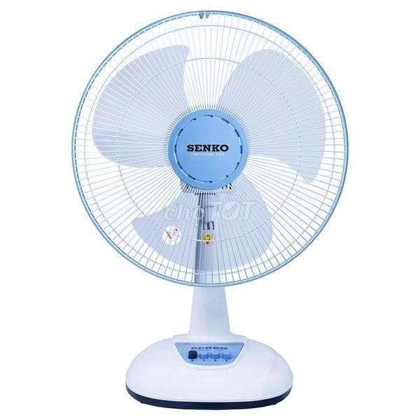 Quạt bàn Senko B1616 Trắng, Xanh. Mua bán Quạt tại Quận Bình Thạnh Tp Hồ Chí Minh được đăng bởi Vành Khuyên  hình 1