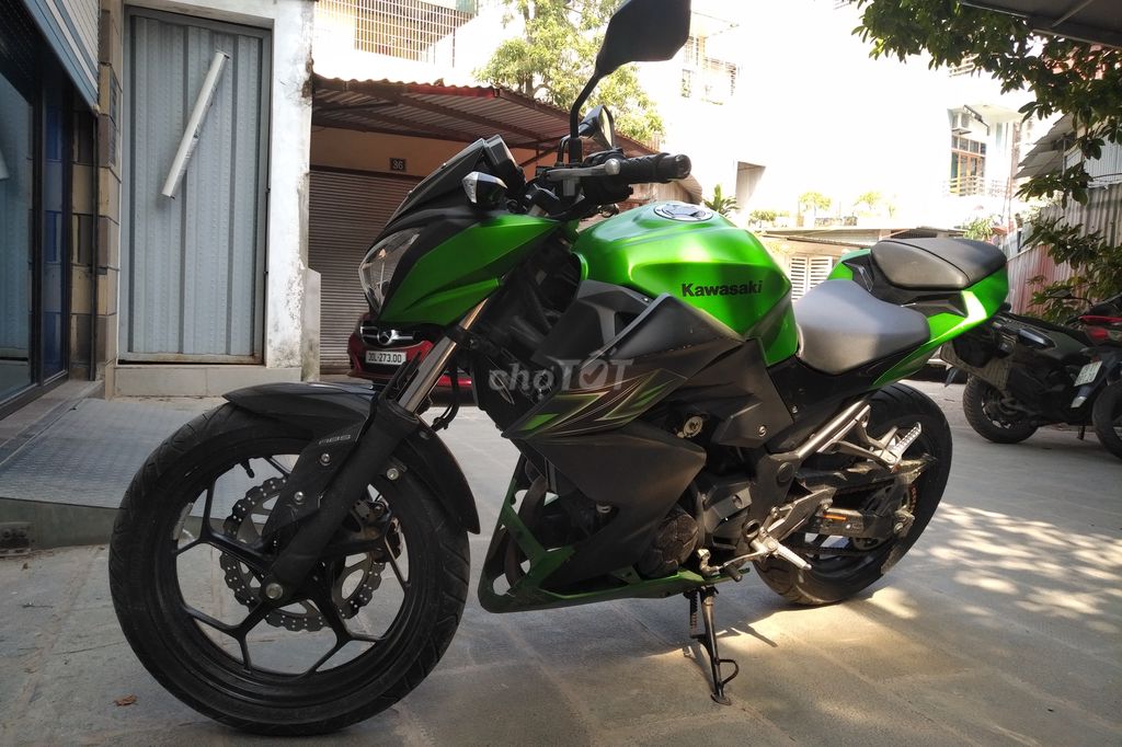 Bán xe mô tô Kawasaki Z300 xanh