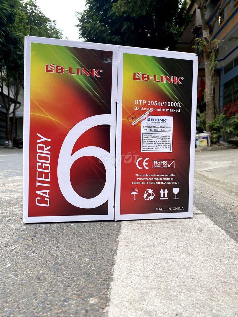 Cáp mạng LB-LINK Cat6 Trắng , bấm mét lẻ. Mua bán Phụ kiện (Màn hình, Chuột...) tại Quận Thanh Khê Đà Nẵng được đăng bởi  MÁY TÍNH pc hình 1