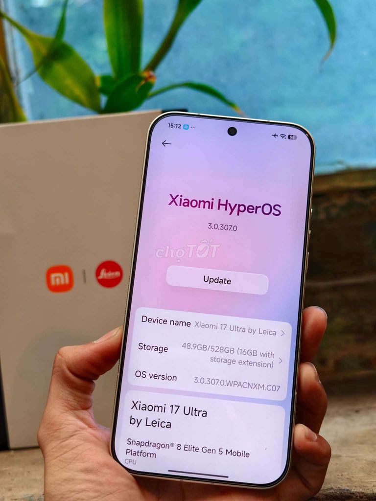 Xiaomi 17 Ultra by Leica Trắng 512GB 16GB Like New. Mua bán Điện thoại tại Quận Hà Đông Hà Nội được đăng bởi Trần Công Trung hình 1