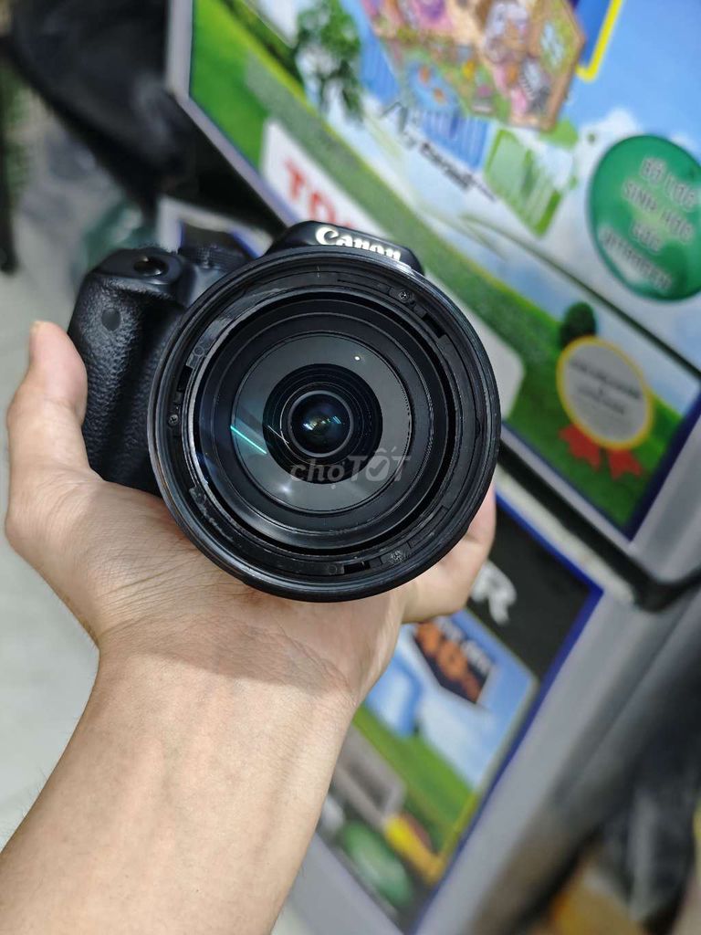 Máy ảnh Canon EOS 700D Đen. Mua bán Máy ảnh, Máy quay tại Huyện Thanh Trì Hà Nội được đăng bởi Sơn Trần hình 1