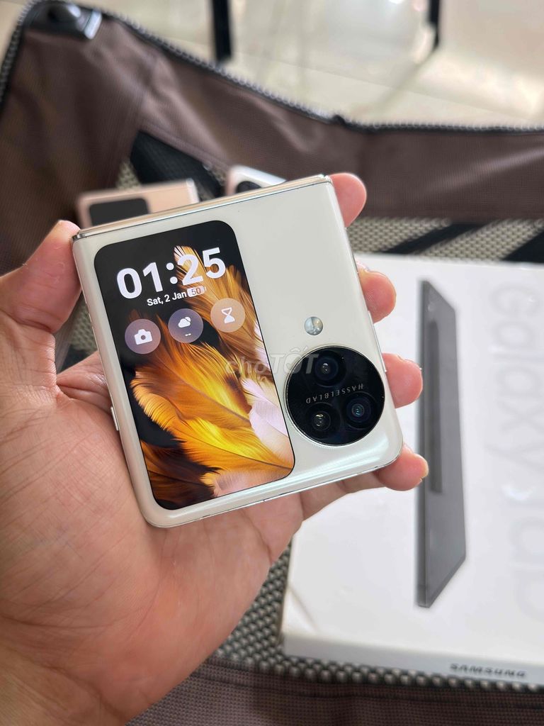 OPPO Find N3 Flip 12GB/256GB Trắng. Mua bán Điện thoại tại Quận 5 Tp Hồ Chí Minh được đăng bởi Gia Bảo hình 1