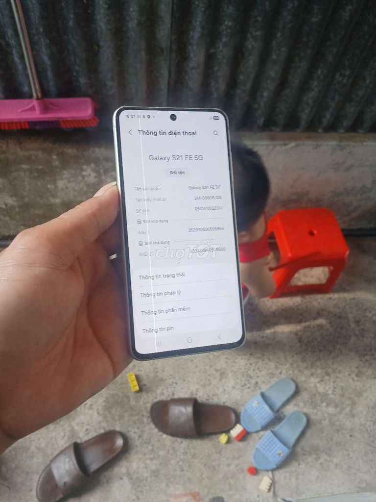 Samsung Galaxy S21 FE 5G 8GB/128GB. Mua bán Điện thoại tại Quận 12 Tp Hồ Chí Minh được đăng bởi a Tam Grab  hình 1