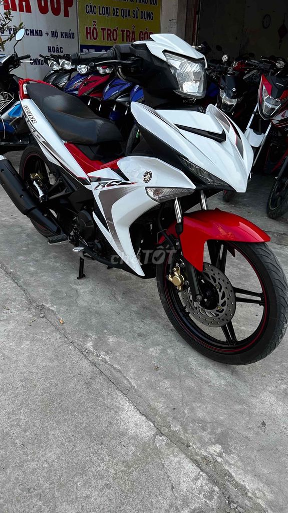 Exciter 150 trắng đỏ 2017 ( hỗ trợ góp ). Mua bán Xe máy tại Huyện Chợ Mới An Giang được đăng bởi Cửa hàng xe Thiên Phước 2 hình 3