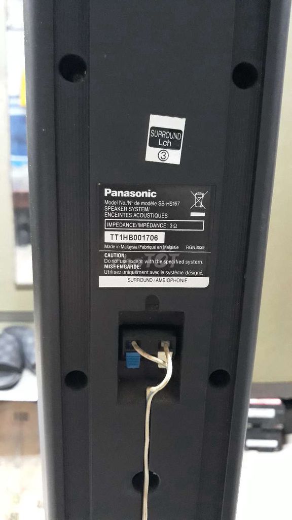 Bán bộ dàn 5.1 Panasonic hs 167. Mua bán Tivi, Âm thanh tại Quận Tân Phú Tp Hồ Chí Minh được đăng bởi ANH VU hình 5