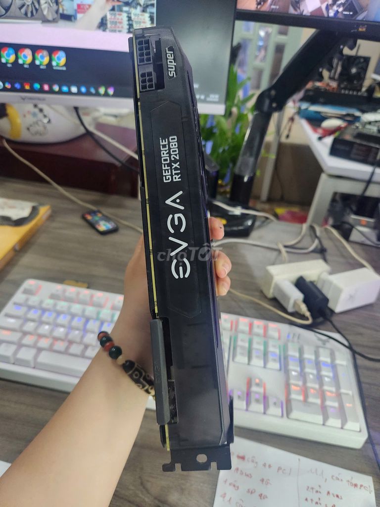 VGA EVGA GeForce RTX 2080 Super XC Ultra Turbo 8GB. Mua bán Linh kiện (RAM, Card...) tại Quận Bình Tân Tp Hồ Chí Minh được đăng bởi Máy Tính CT Tech hình 2