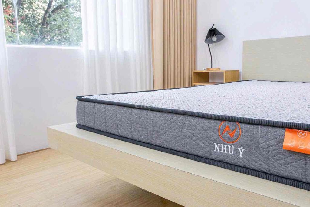 Nệm Foam Nệm Giá Kho Như Ý 2 viền Xám 1m6x2m. Mua bán Giường, chăn ga gối nệm tại Thành phố Long Xuyên An Giang được đăng bởi ngk hình 1