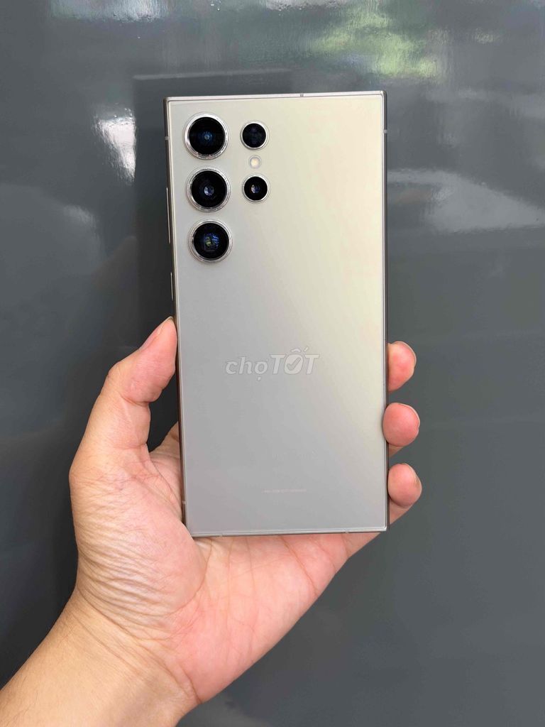 Samsung S24 Ultra 5G 12/256GB Bạc VN Zin đẹp 98%. Mua bán Điện thoại tại Quận Ninh Kiều Cần Thơ được đăng bởi Quý Mobile Cần thơ hình 1