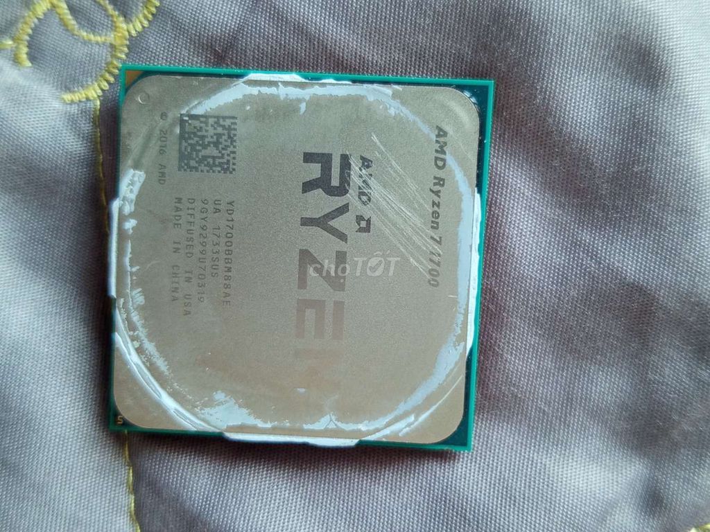 CPU AMD Ryzen 7 1700 USA. Mua bán Linh kiện (RAM, Card...) tại Huyện Việt Yên Bắc Giang được đăng bởi A thắng hình 1
