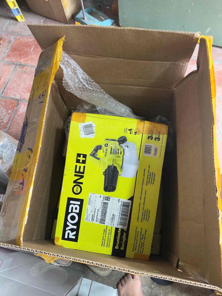 Máy phun thuốc Ryobi ONE+ Vàng đen. Mua bán Đồ chuyên dụng, Giống nuôi trồng tại Thành phố Thủ Đức Tp Hồ Chí Minh được đăng bởi Đại Minh Phụng hình 1