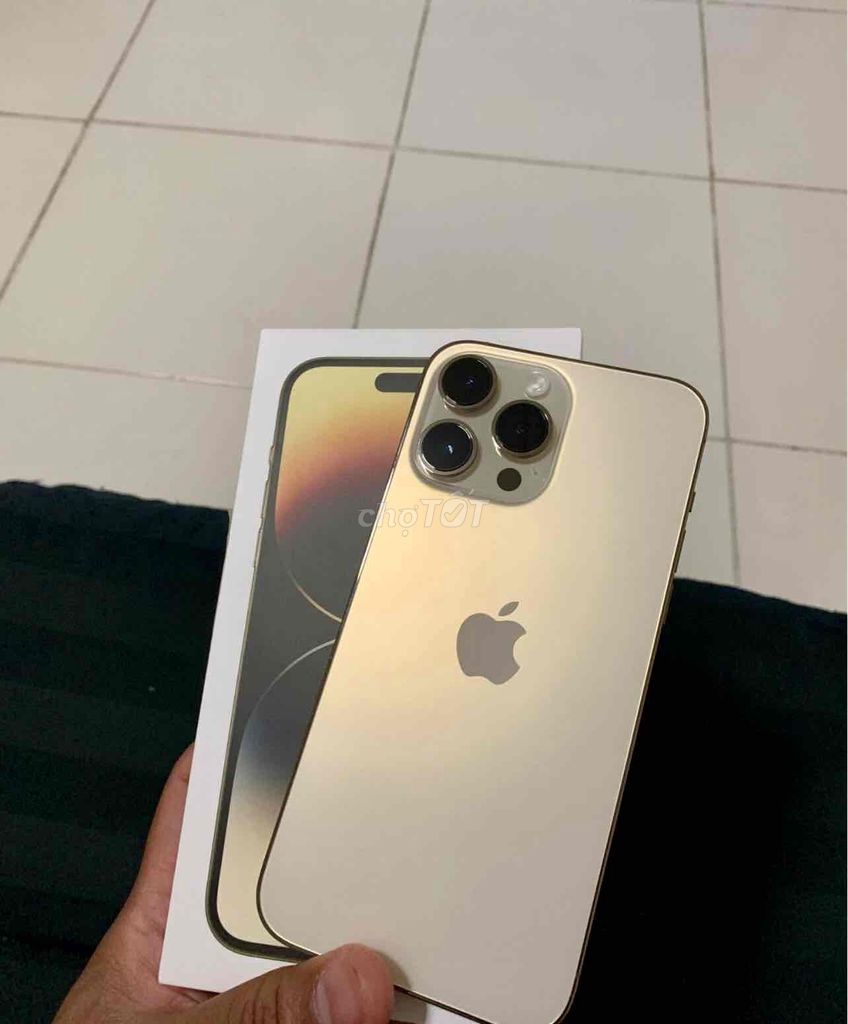 iPhone 14 Pro Max 128GB Gold FULLBOX APPLE 05/2024. Mua bán Điện thoại tại Quận 10 Tp Hồ Chí Minh được đăng bởi iStockHCM hình 1