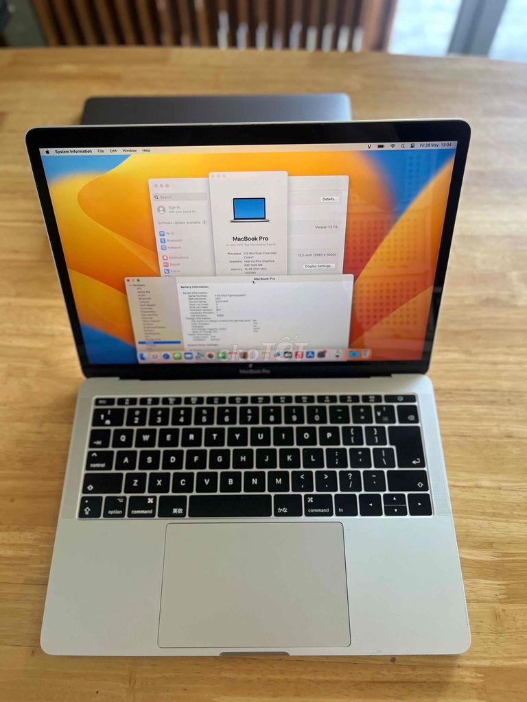 Apple MacBook Pro 2017 i7 13 inch 16GB/512GB. Mua bán Laptop tại Quận Sơn Trà Đà Nẵng được đăng bởi BƠ BƯ Macbook Cũ hình 1