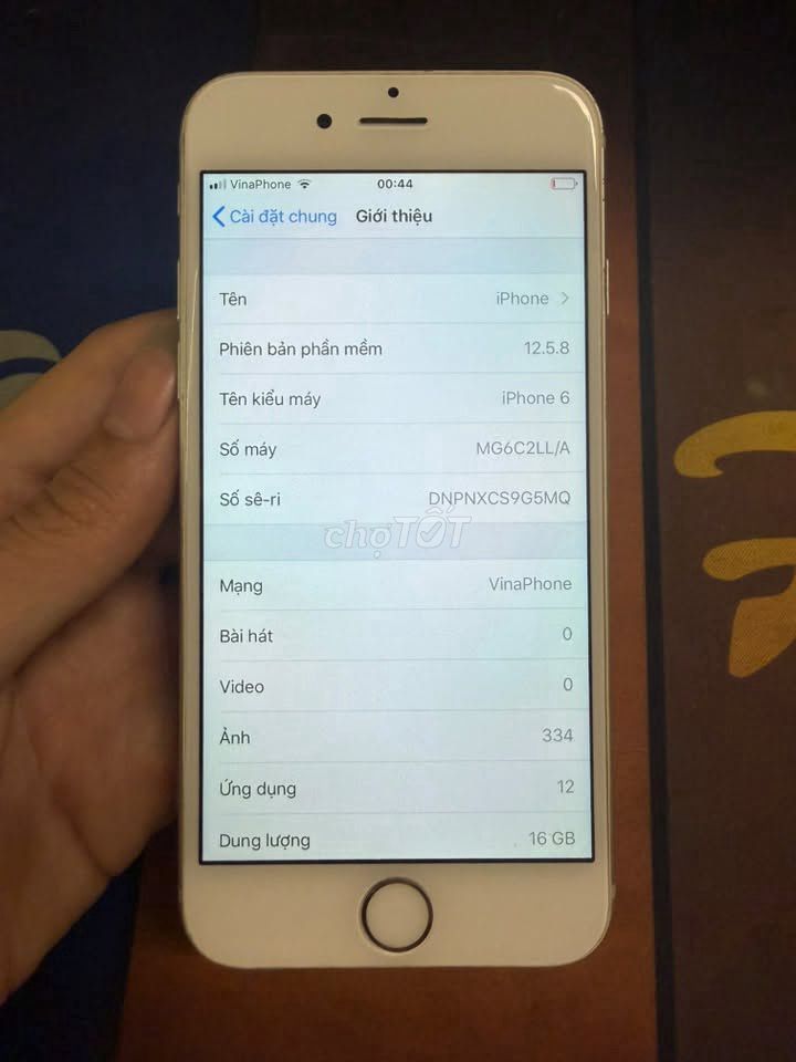 Apple iPhone 6 16GB Bạc Like New. Mua bán Điện thoại tại Thành phố Thủ Đức Tp Hồ Chí Minh được đăng bởi Hội Đồ Điện Tử hình 1