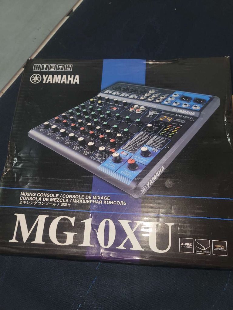 Bàn trộn âm thanh Yamaha MG10XU. Mua bán Nhạc cụ tại Huyện Vĩnh Cửu Đồng Nai được đăng bởi Saigon Coanh hình 1