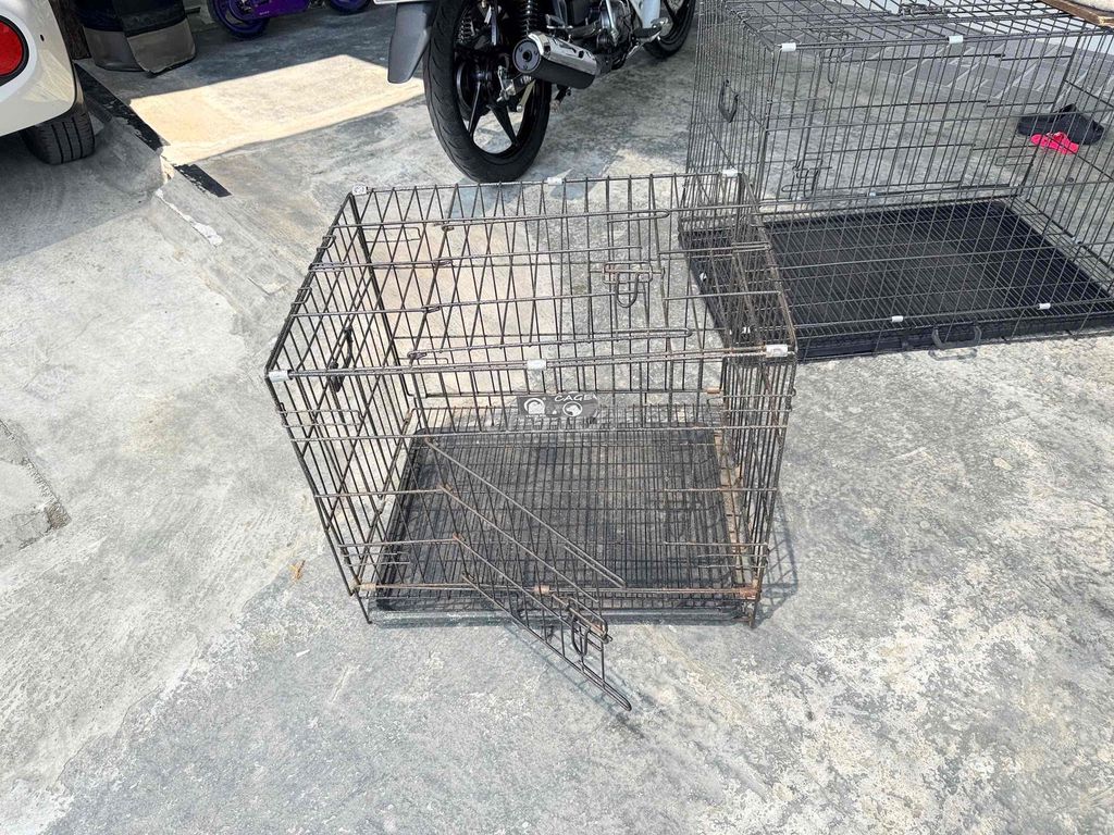 Lồng nuôi chó kim loại 62x45x52cm. Mua bán Phụ kiện, Thức ăn, Dịch vụ tại Thành phố Huế Thừa Thiên Huế được đăng bởi Nguyen Hung hình 1