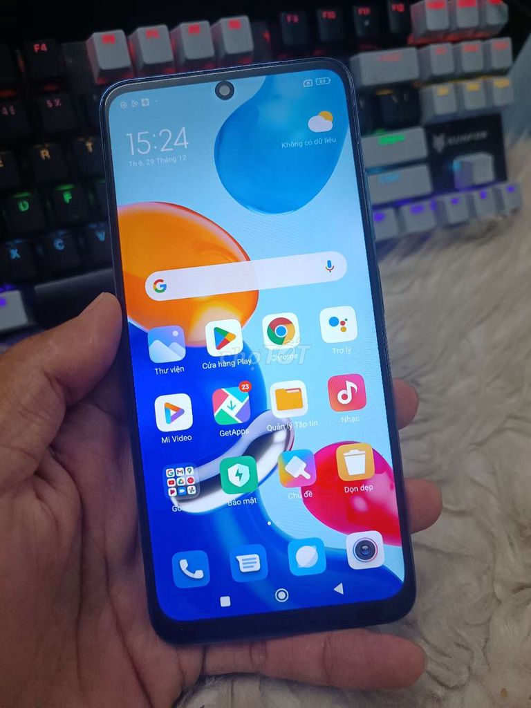 XIAOMI REDMI NOTE 11 4GB.64GB PIN 5000 SNAP 680. Mua bán Điện thoại tại Quận Bình Thạnh Tp Hồ Chí Minh được đăng bởi Dân Mobile hình 4