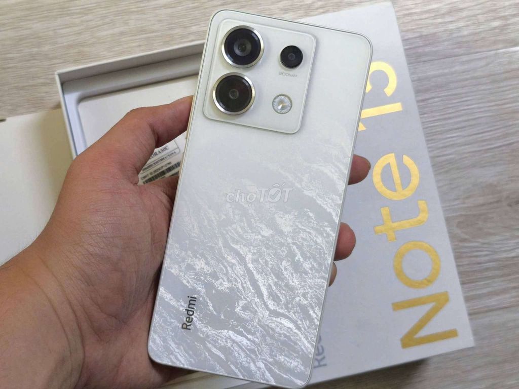 Xiaomi Redmi Note 13 Pro 5G 256GB Trắng. Mua bán Điện thoại tại Huyện Thủ Thừa Long An được đăng bởi Cris Bin hình 1