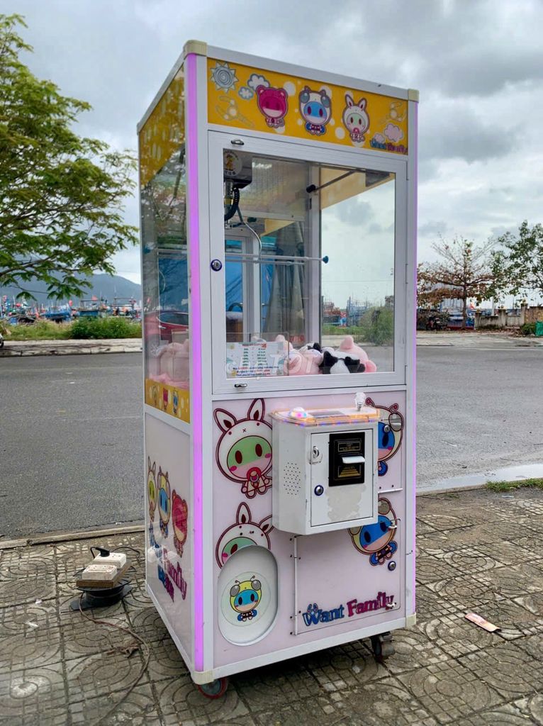 Máy game gắp thú bông Want Family. Mua bán Thiết bị chơi game tại Quận Sơn Trà Đà Nẵng được đăng bởi Thế Giới Đồ Cũ Đà Nẵng hình 1