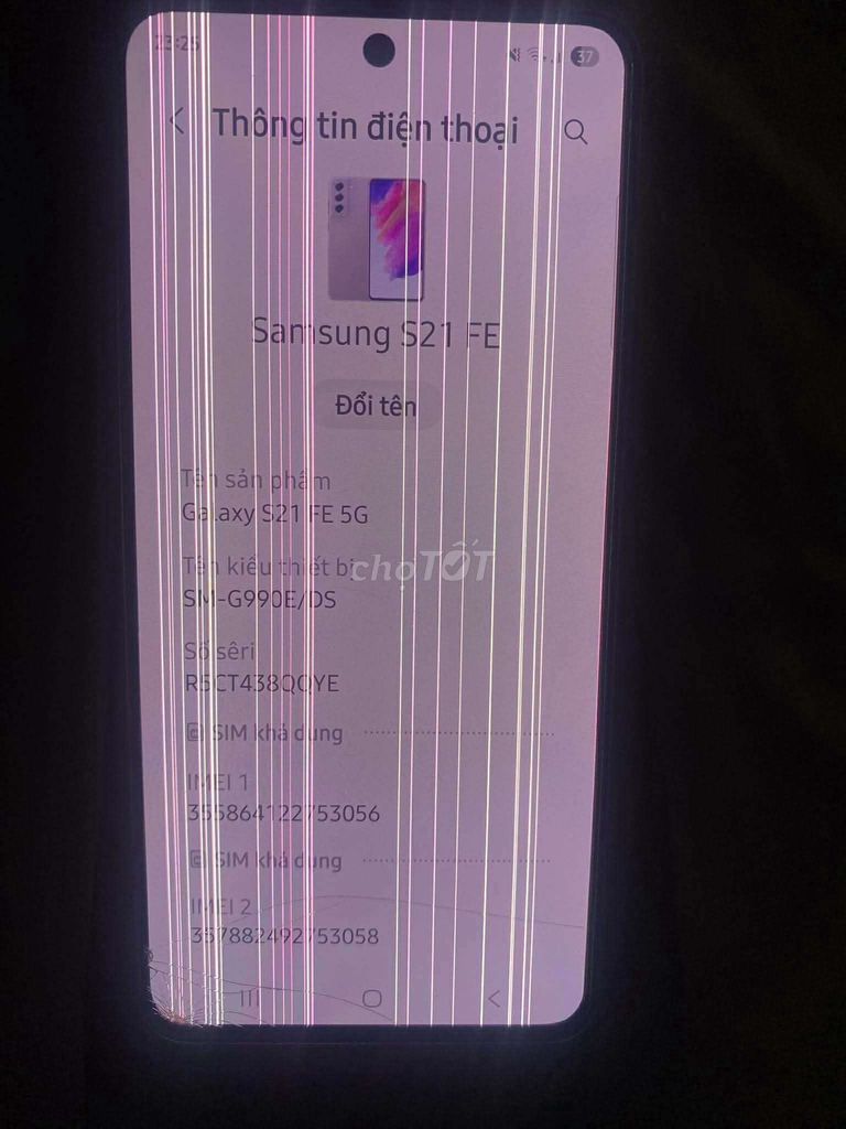 Samsung S21 FE 256GB Tím Đã sử dụng. Mua bán Điện thoại tại Quận 8 Tp Hồ Chí Minh được đăng bởi Thắng Gru hình 1