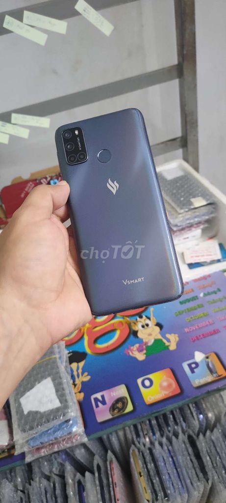 Vsmart Joy 4, ram 4gb, pin 5000. Mua bán Điện thoại tại Quận Gò Vấp Tp Hồ Chí Minh được đăng bởi A LONG   nhận thanh toán THẺ TÍN DỤNG hình 1