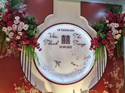 Mạnh công wedding logo