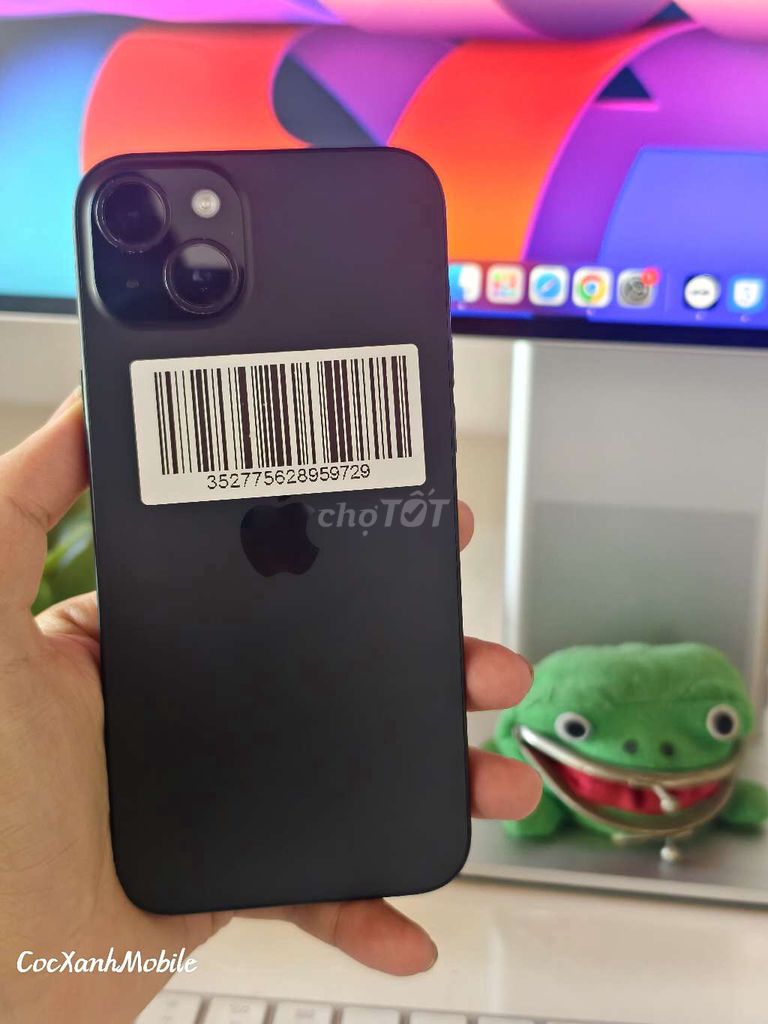 iPhone 15 Plus 128GB QT có khay sim. zin áp đẹp. Mua bán Điện thoại tại Quận Liên Chiểu Đà Nẵng được đăng bởi Minh Hiệp CócXanhMobile hình 1
