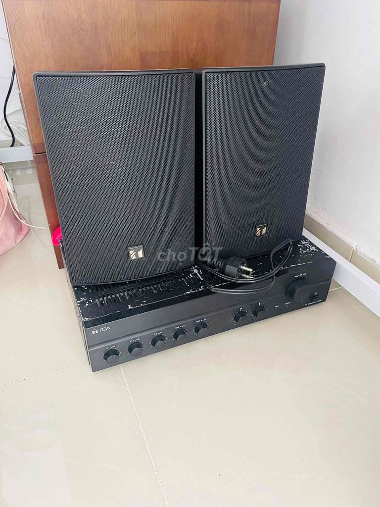 cần bán combo âm thanh TOA màu Đen. Mua bán Tivi, Âm thanh tại Quận Tân Phú Tp Hồ Chí Minh được đăng bởi Văn Tùng hình 1