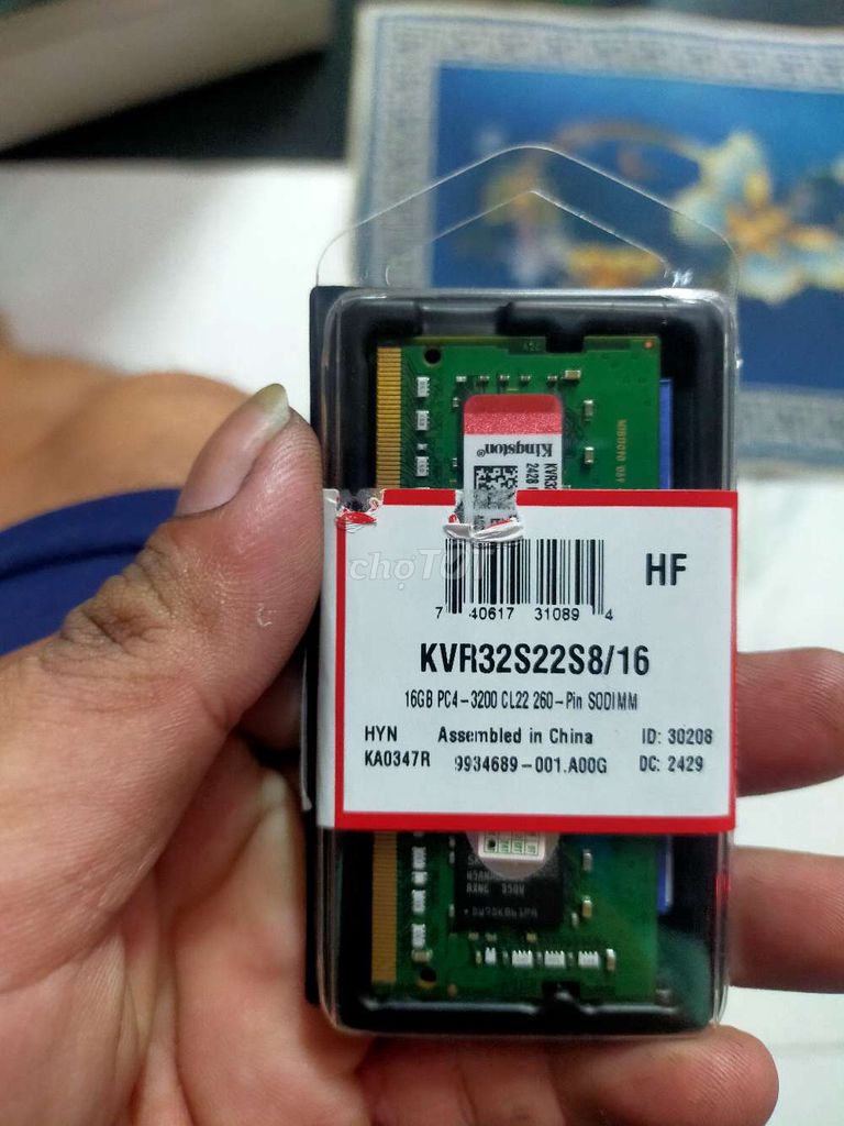 Ram DDR4 - 16GB bus 3200 mới nguyên 100%