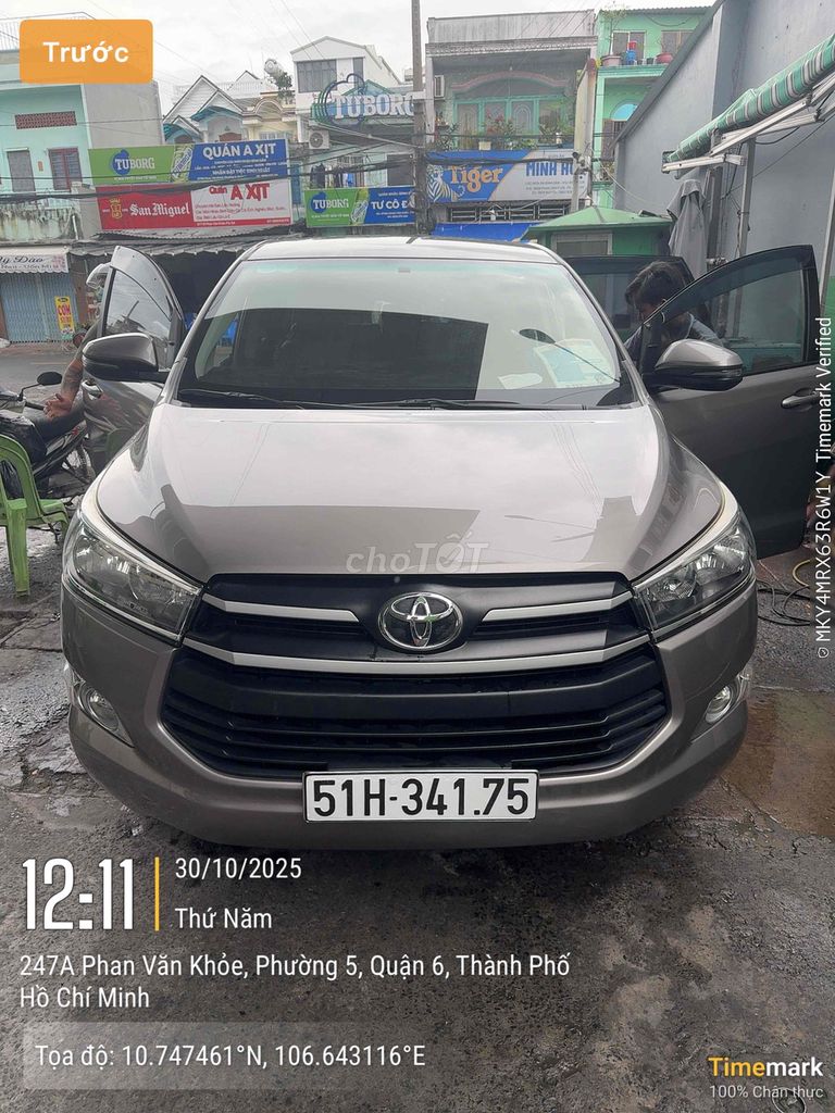 Toyota Innova 2020 2.0E - 28800 km. Mua bán Ô tô tại Quận 6 Tp Hồ Chí Minh được đăng bởi DominicNam hình 13