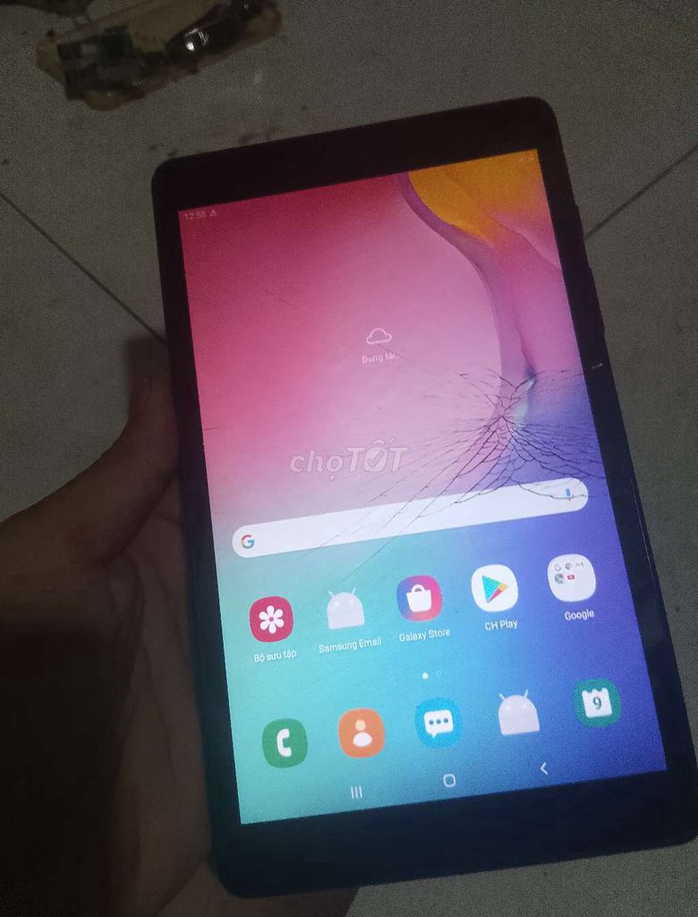 Samsung Tab T295 Đen Nứt kính. Mua bán Máy tính bảng tại Quận Bình Tân Tp Hồ Chí Minh được đăng bởi chỉ bán màn zin hình 1