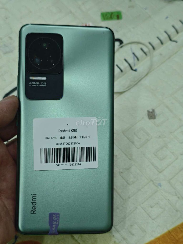 Xiaomi Redmi K50 8GB/128GB Xanh. Mua bán Điện thoại tại Quận Hoàng Mai Hà Nội được đăng bởi Nguyennoi hình 1