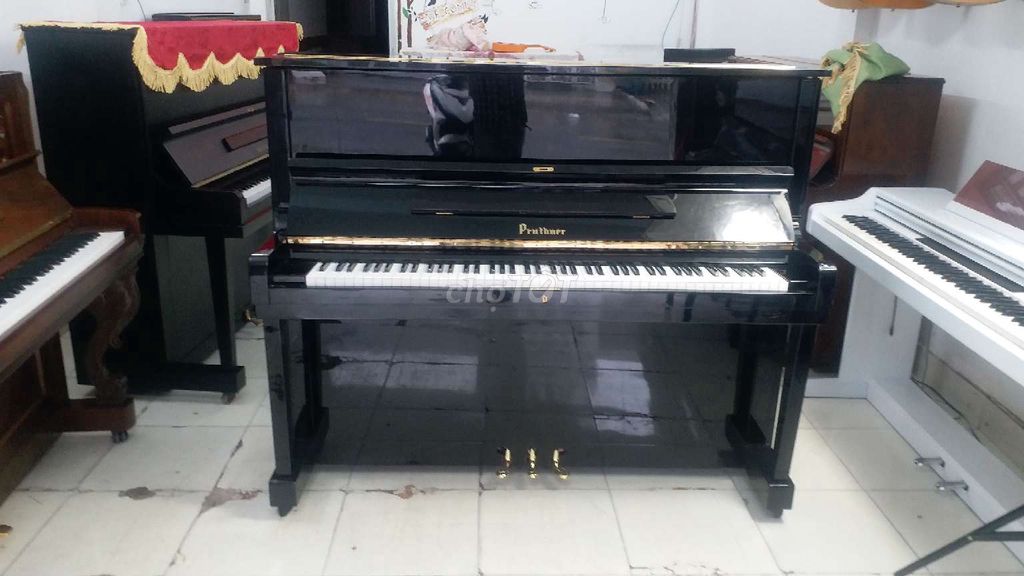 0906813419 - Piano cơ uprigh PRUTHNER P24B japan mới keng
