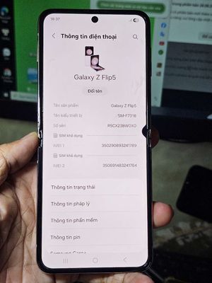 Samsung Galaxy Z Flip5 256GB giá trải nghiệm