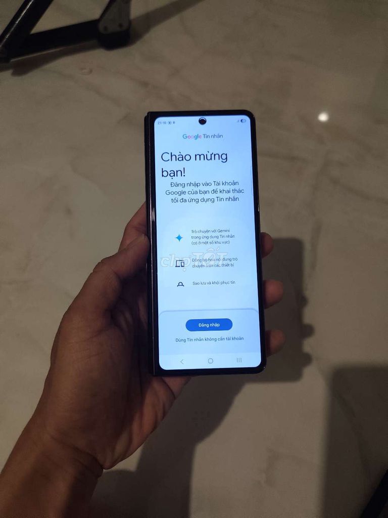 Samsung Z Fold 4 Tím Hư màn hình trong. Mua bán Điện thoại tại Thành phố Long Xuyên An Giang được đăng bởi long nguyen hình 1