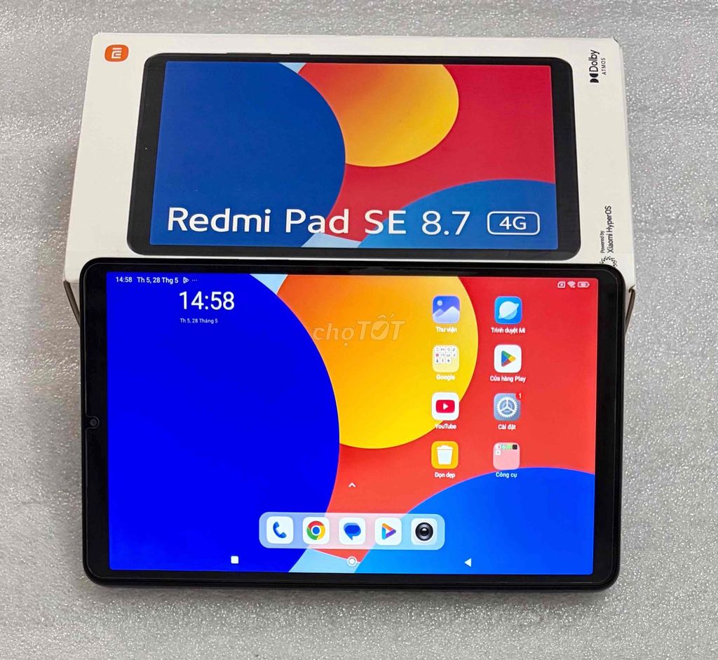 REDMI PAD SE 8.7 (RAM 6/128) Có 4G Fullbox.BH 12TH. Mua bán Máy tính bảng tại Quận Ninh Kiều Cần Thơ được đăng bởi Quốc Cường Computer hình 1