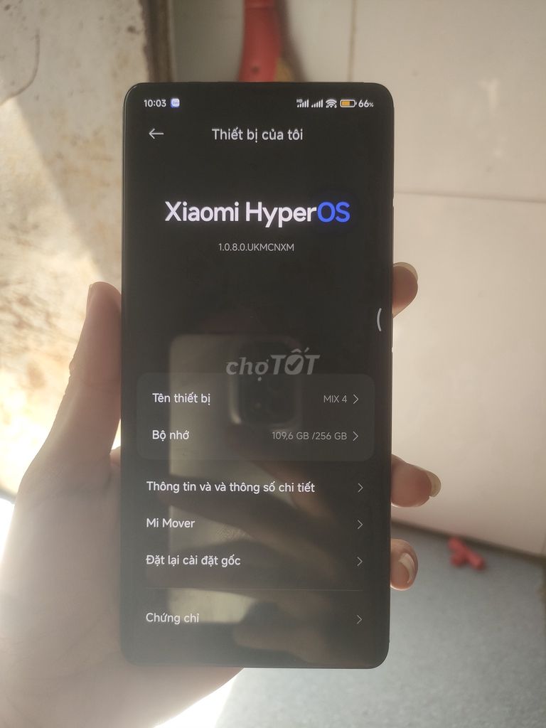 Xiaomi Mi Mix 4 5G 128GB Đen. Mua bán Điện thoại tại Thành phố Thuận An Bình Dương được đăng bởi Tuyết Trinh hình 1
