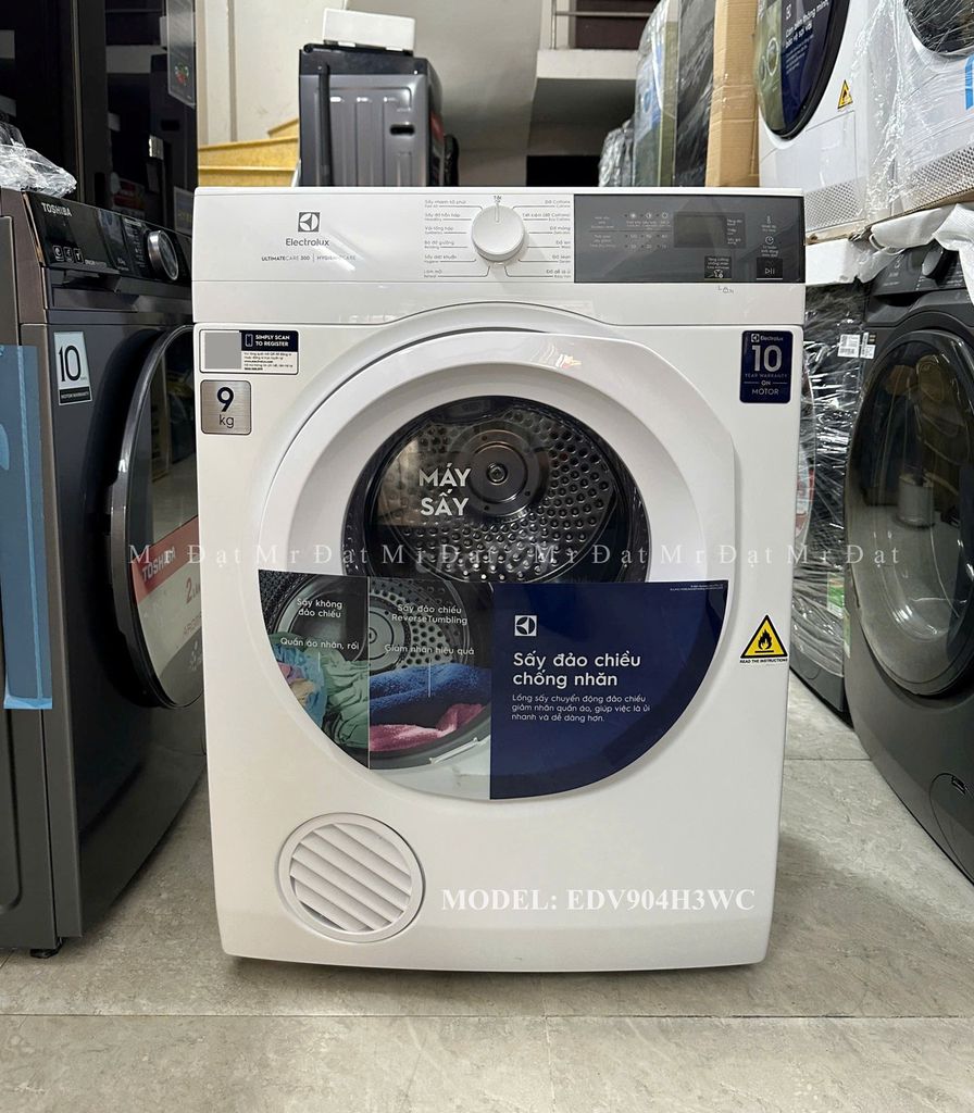 Máy sấy thông hơi 9kg ELECTROLUX MODEL: EDV904H3WC. Mua bán Máy giặt tại Quận 8 Tp Hồ Chí Minh được đăng bởi Trần Thiện Đạt hình 1