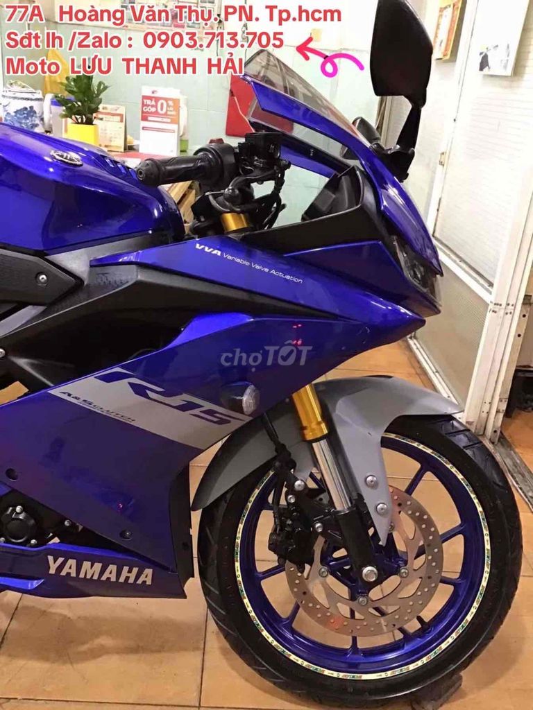 YAMAHA R15 V3 150. SX 2022.ODO 8K.CỰC ĐẸP,ZIN 100%. Mua bán Xe máy tại Quận Phú Nhuận Tp Hồ Chí Minh được đăng bởi MOTO LUU THANH HAI  77A hình 6
