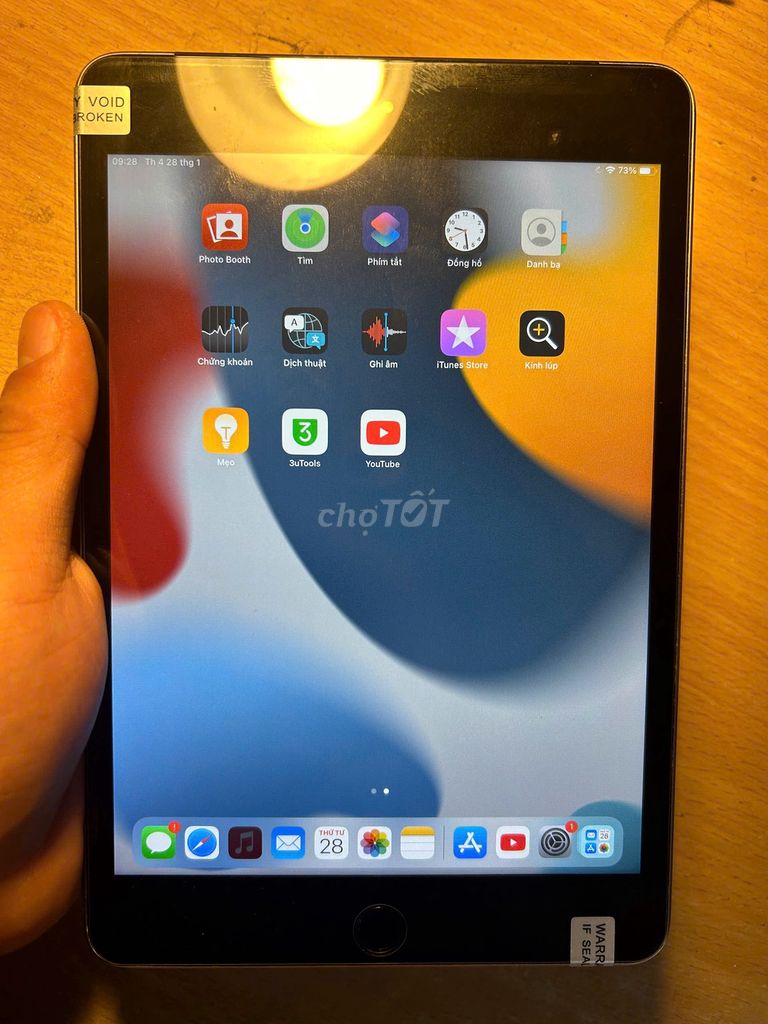 Ipad mini 4 16GB Wifi +4G/LTE (bản sim). Full PK. Mua bán Máy tính bảng tại Quận Hai Bà Trưng Hà Nội được đăng bởi Đỗ Trung Hiếu hình 1