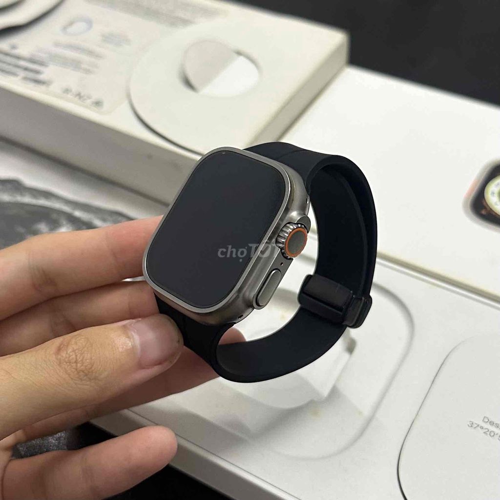 Apple Watch Ultra 1 49mm Đen Esim. Mua bán Thiết bị đeo thông minh tại Huyện Nhà Bè Tp Hồ Chí Minh được đăng bởi Nguyễn Hữu Thắng hình 1