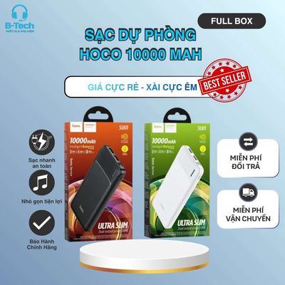 Pin sạc dự phòng Hoco 10000 mAh. Mua bán Phụ kiện (Màn hình, Chuột...) tại Huyện Thới Bình Cà Mau được đăng bởi BTech